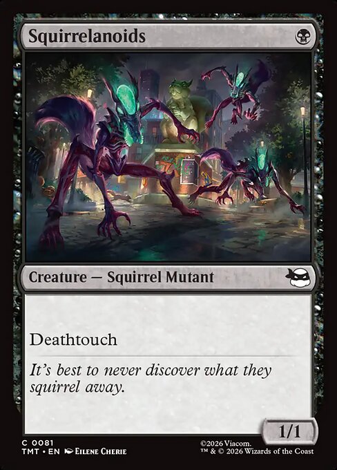 Squirrelanoids - Teenage Mutant Ninja Turtles