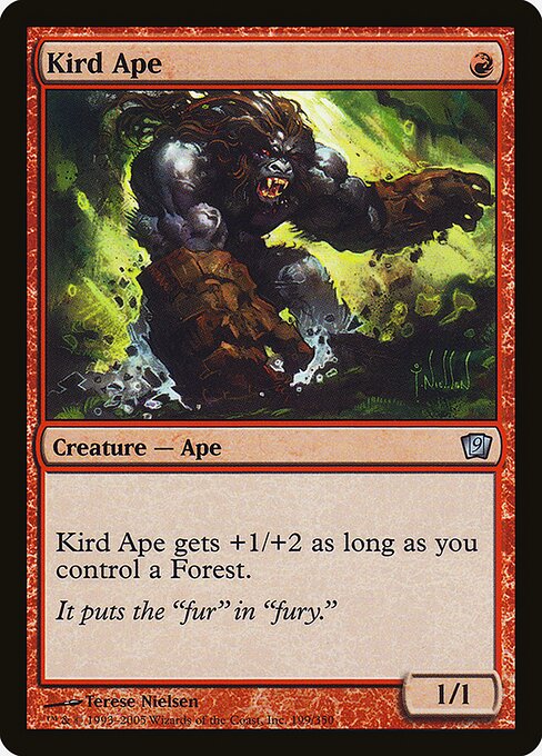 Kird Ape - Ninth Edition - Promo Foil