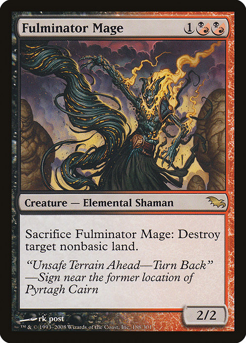 Fulminator Mage - Shadowmoor