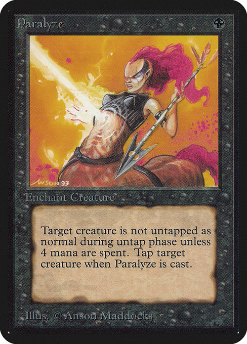 Paralyze - Limited Edition Alpha