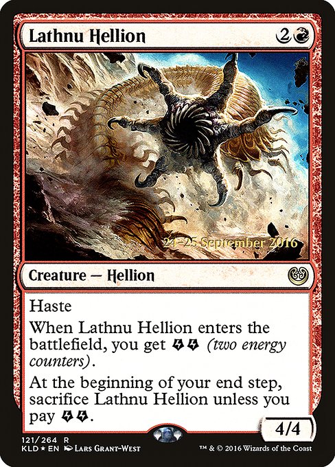 Lathnu Hellion - Kaladesh Promos