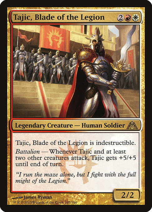 Tajic, Blade of the Legion - Dragon's Maze