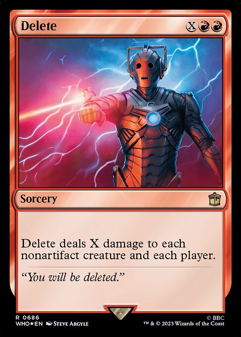 Delete - Doctor Who - Surge Foil