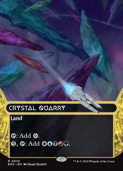 Crystal Quarry - Edge of Eternities: Stellar Sights - Borderless