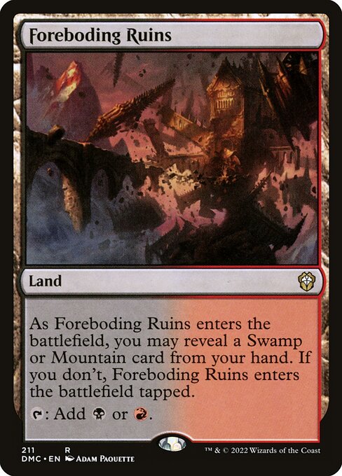 Foreboding Ruins - Dominaria United Commander