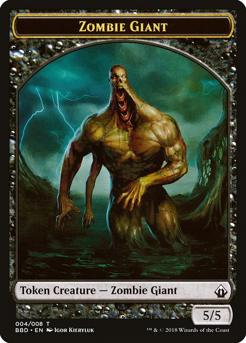 Zombie Giant - Battlebond Tokens