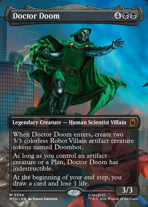 Doctor Doom - Marvel Super Heroes - Borderless