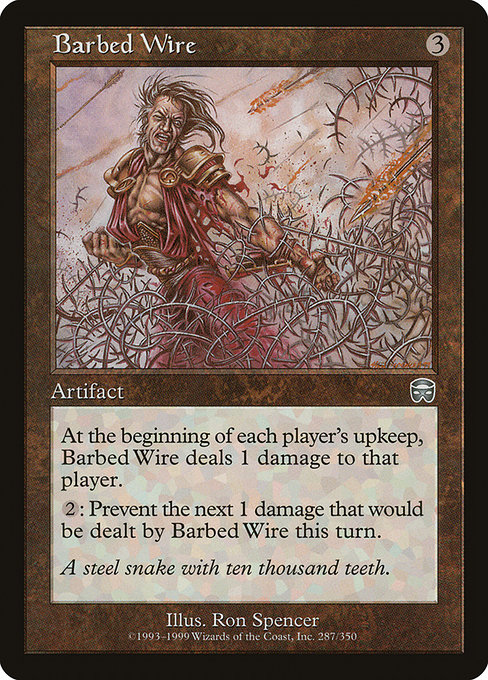 Barbed Wire - Mercadian Masques