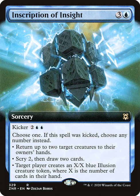 Inscription of Insight - Zendikar Rising