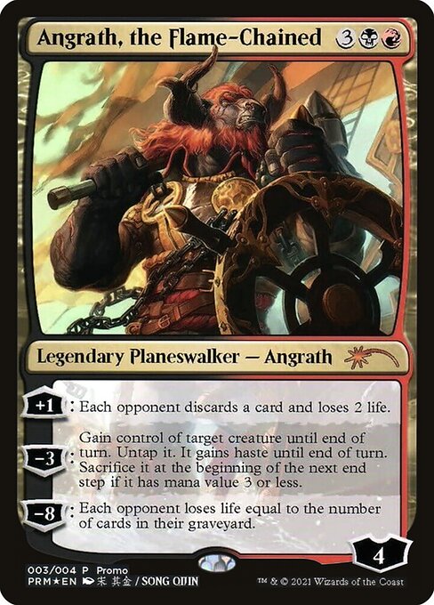 Angrath, the Flame-Chained - Year of the Ox 2021 - Promo Foil