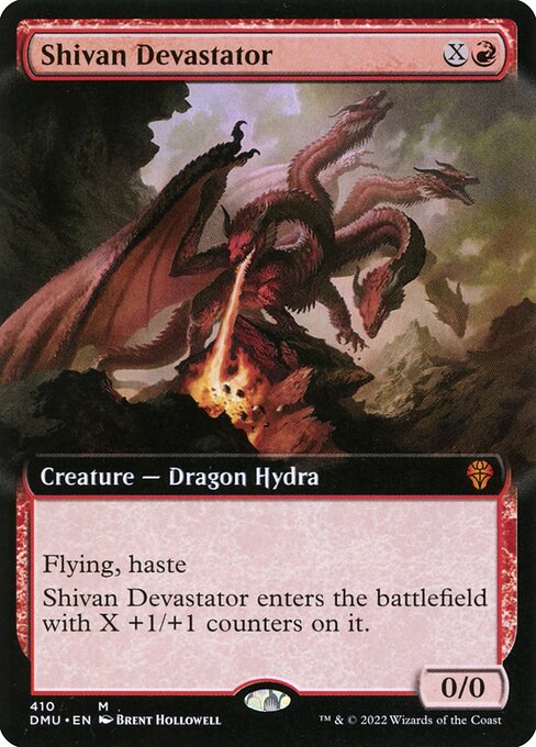 Shivan Devastator - Dominaria United