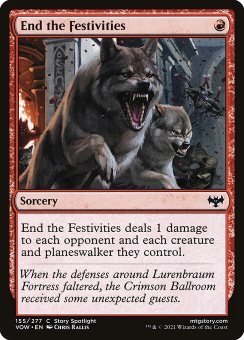 End the Festivities - Innistrad: Crimson Vow