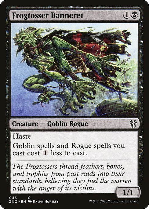 Frogtosser Banneret - Zendikar Rising Commander