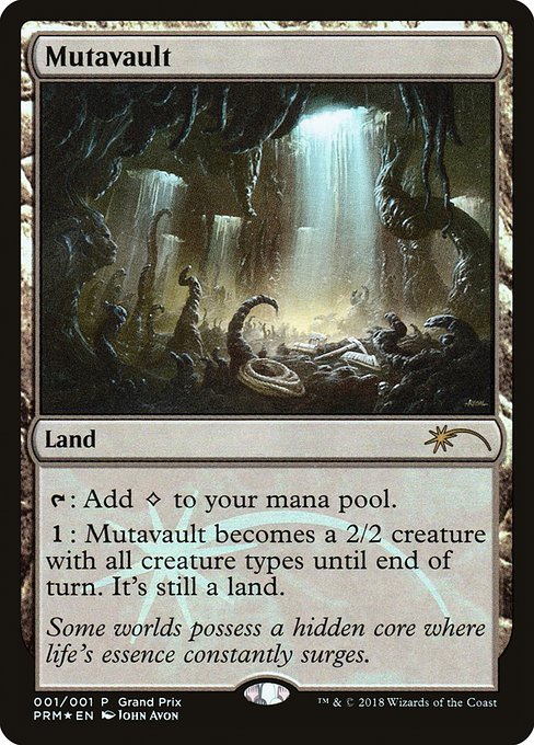 Mutavault - Grand Prix Promos - Promo Foil