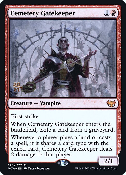 Cemetery Gatekeeper - Innistrad: Crimson Vow Promos