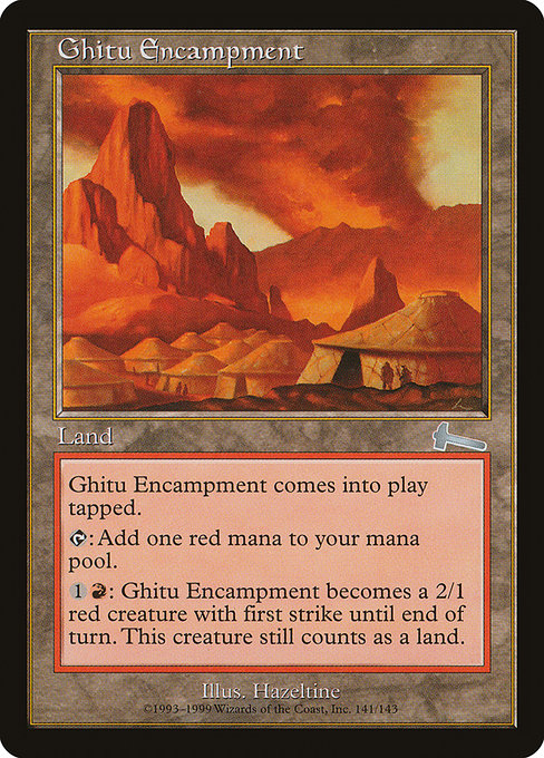 Ghitu Encampment - Urza's Legacy