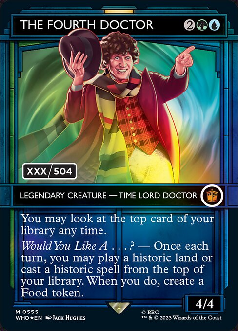 The Fourth Doctor - Doctor Who - Double Rainbow