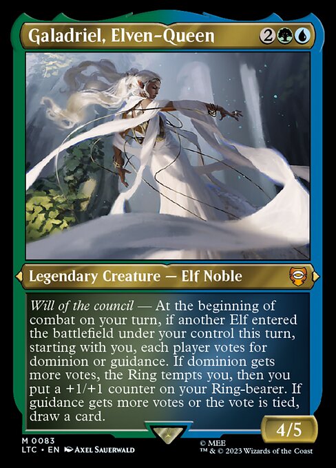 Galadriel, Elven-Queen - Tales of Middle-earth Commander - Etched Foil