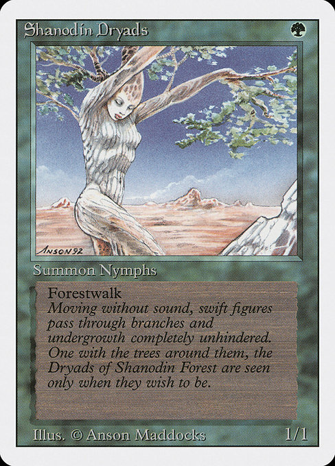 Shanodin Dryads - Revised Edition