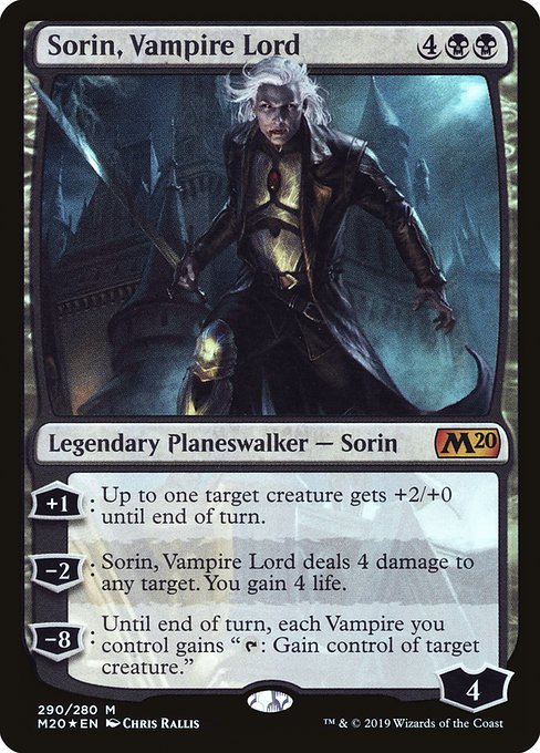 Sorin, Vampire Lord - Core Set 2020 - Promo Foil