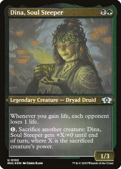 Dina, Soul Steeper - Multiverse Legends - Etched Foil