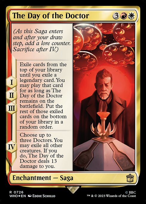 The Day of the Doctor - Doctor Who - Surge Foil