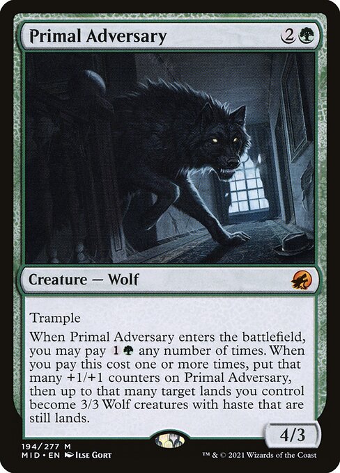 Primal Adversary - Innistrad: Midnight Hunt