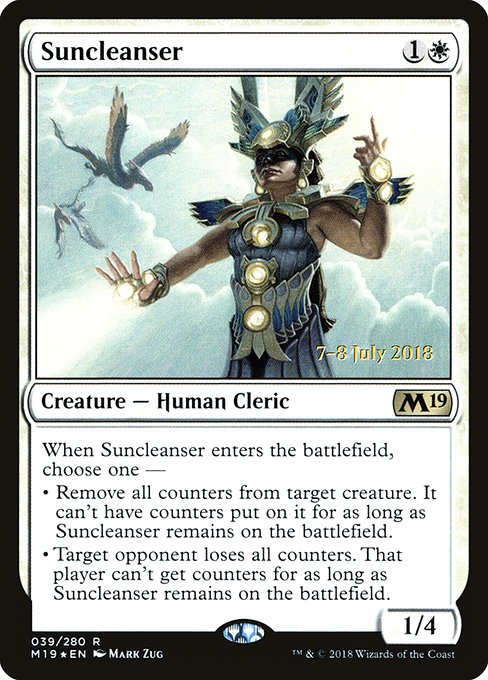 Suncleanser - Core Set 2019 Promos - Promo Foil