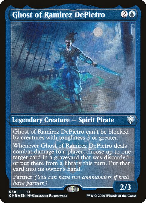 Ghost of Ramirez DePietro - Commander Legends - Etched Foil