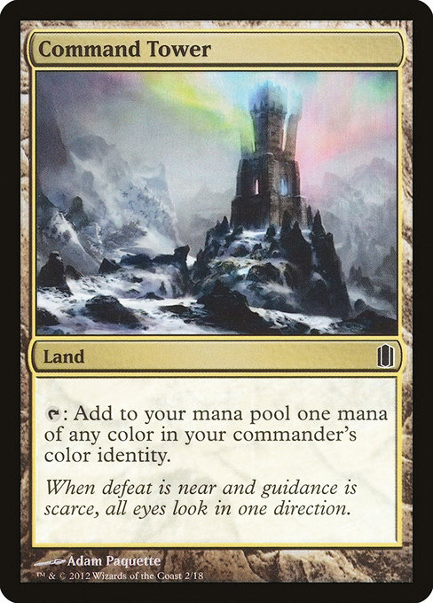 Command Tower - Commander's Arsenal - Promo Foil