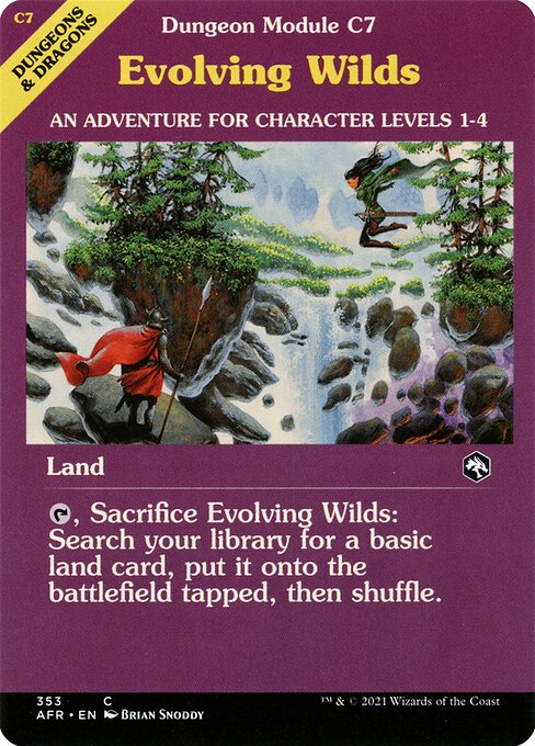 Evolving Wilds - Adventures in the Forgotten Realms