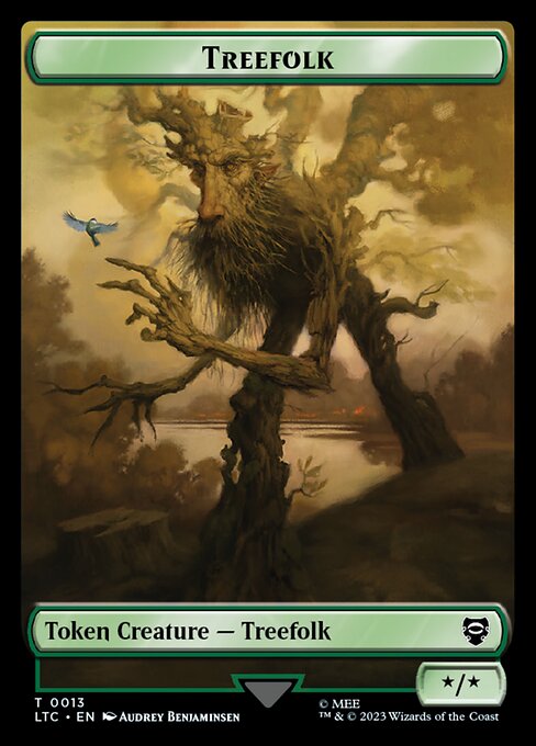 Treefolk - Tales of Middle-earth Commander Tokens