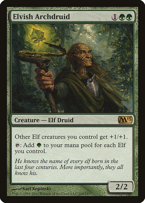 Elvish Archdruid - Magic 2013