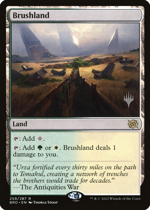 Brushland - The Brothers' War Promos