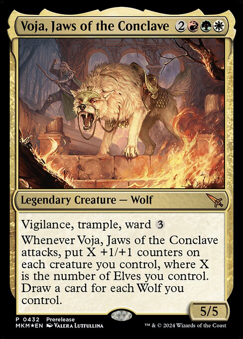 Voja, Jaws of the Conclave - Murders at Karlov Manor - Promo Foil