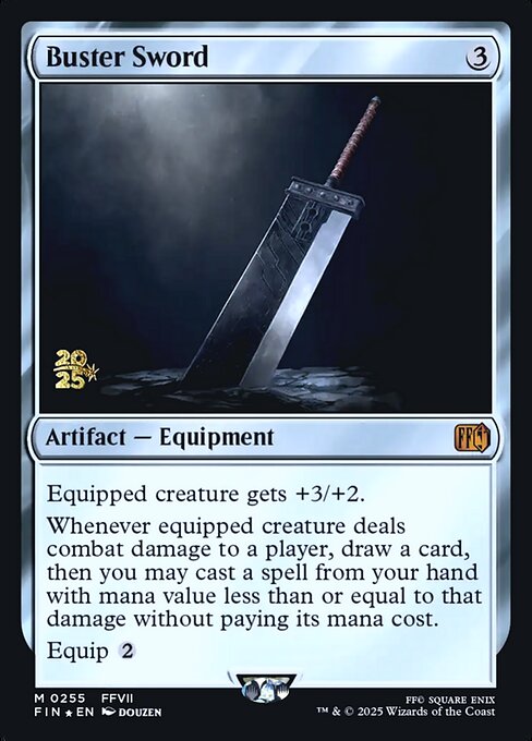 Buster Sword - Final Fantasy Promos