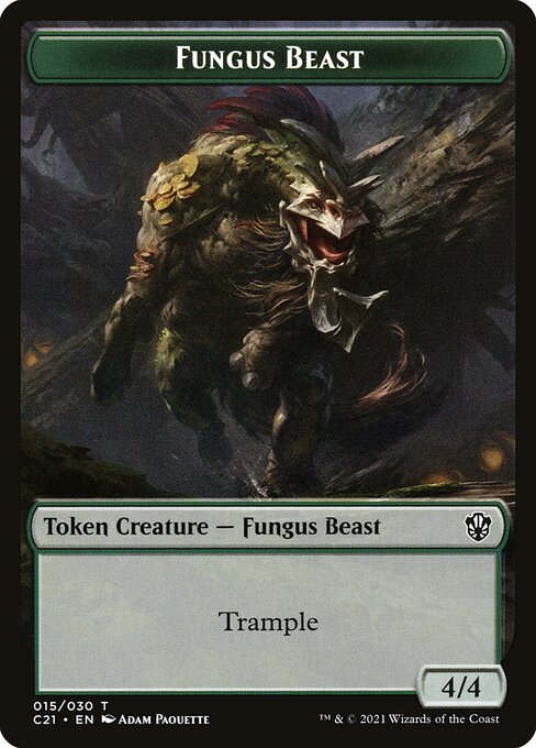Fungus Beast - Commander 2021 Tokens