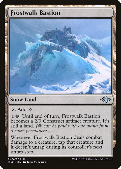 Frostwalk Bastion - Modern Horizons