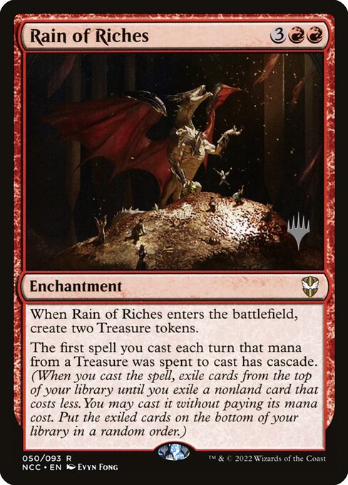 Rain of Riches - New Capenna Commander Promos