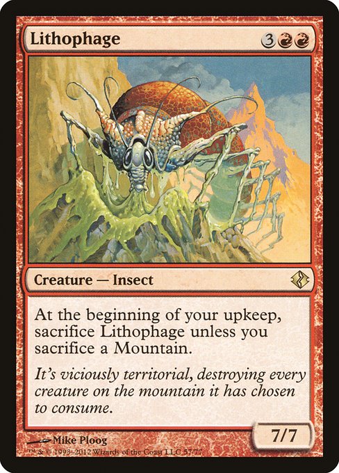 Lithophage - Duel Decks: Venser vs. Koth