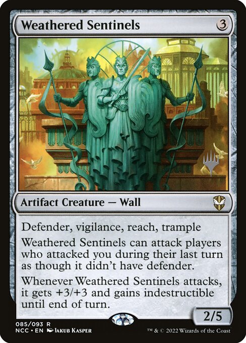 Weathered Sentinels - New Capenna Commander Promos - Promo Foil