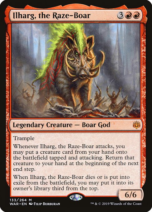 Ilharg, the Raze-Boar - War of the Spark