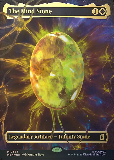 The Mind Stone - Marvel Super Heroes - Borderless