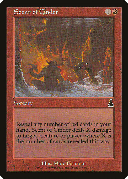 Scent of Cinder - Urza's Destiny