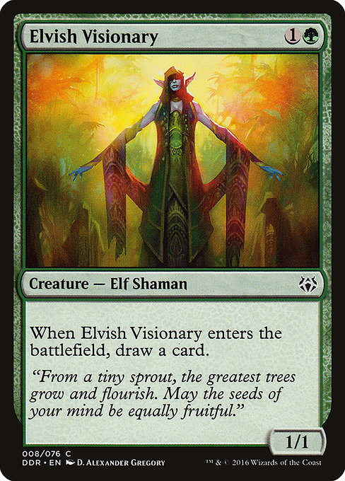 Elvish Visionary - Duel Decks: Nissa vs. Ob Nixilis