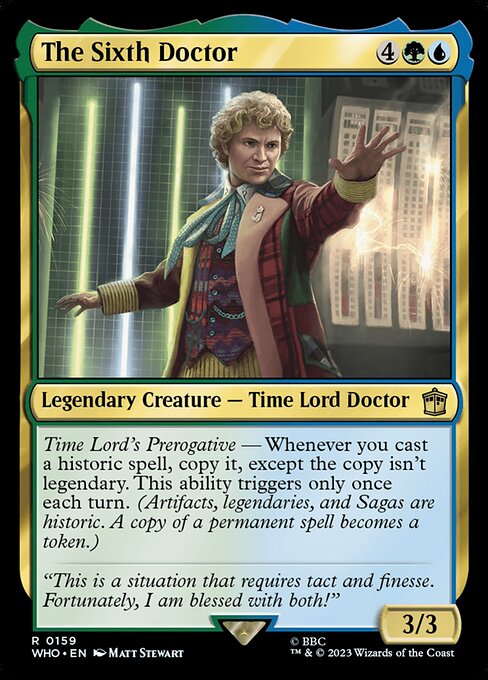 The Sixth Doctor - Doctor Who