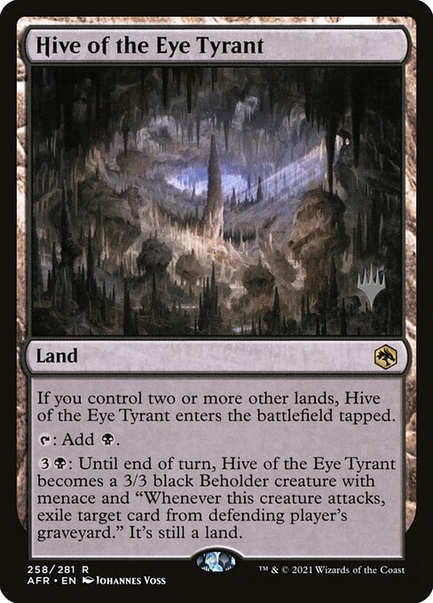 Hive of the Eye Tyrant - Adventures in the Forgotten Realms Promos