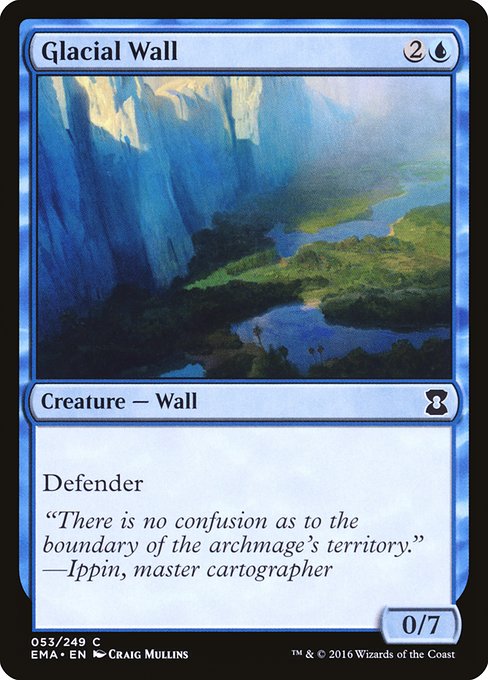 Glacial Wall - Eternal Masters