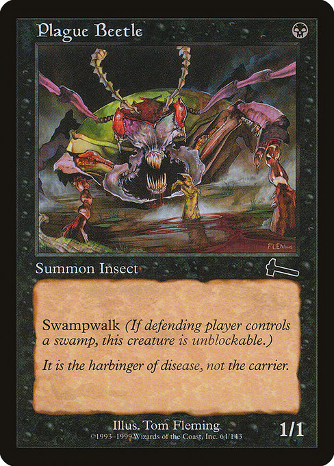 Plague Beetle - Urza's Legacy