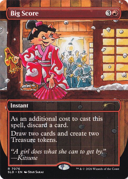 Big Score - Secret Lair Drop - Borderless